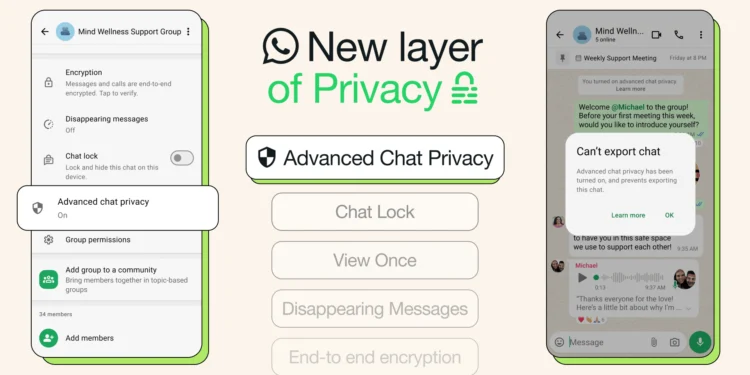 WhatsApp Rolls Out Advanced Chat Privacy Feature as Meta Faces €200 Million Fine