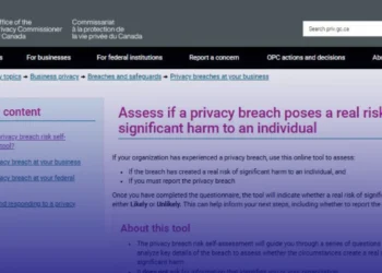 Privacy Breach Tool Of Canada